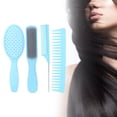 thumbnail image 4 of Styling Comb Set, Hair Comb Set Professional Comfortable Anti Static  For Hair Salon For Home Blue Set, 4 of 8