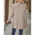 thumbnail image 5 of Lightweight and Cardigan for Women Solid Color Open Front Loose Fit Cardigans Soft Women Coat With Pokets Cogild, 5 of 6