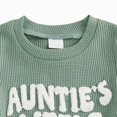 thumbnail image 4 of TOWED22 Toddler Baby Boy Clothes Short Sleeve Pumpkin T Shirt Boy Shorts Cute Outfit Infant Boys Clothing Set(Green,0-3 M), 4 of 8