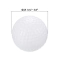 thumbnail image 2 of Uxcell Hollow Swing Training Driving Range Golf Practice Balls White 16 Pack, 2 of 5