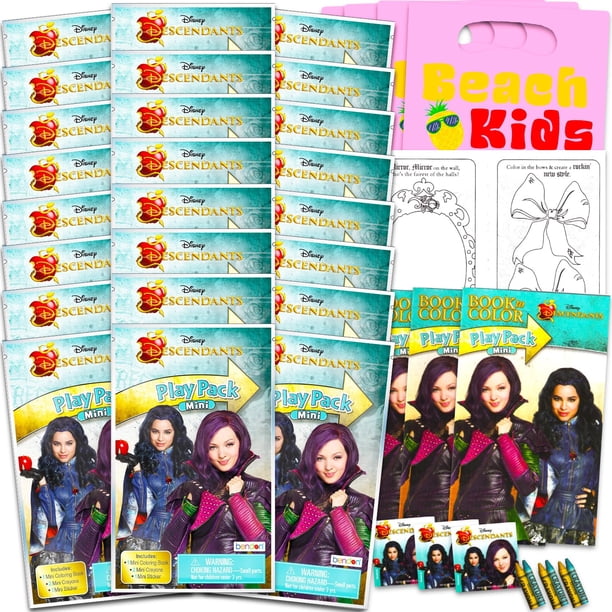 Set Party Favors de Disney Descendants con 24 paquetes de juego
