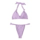 thumbnail image 4 of WILLBEST Traje de Baño con Faja conjunto de Bikini Sexy para Mujer Traje de Baño de 2 Piezas de Corte Alto con Tanga y Nudo Fruncido, 4 of 8