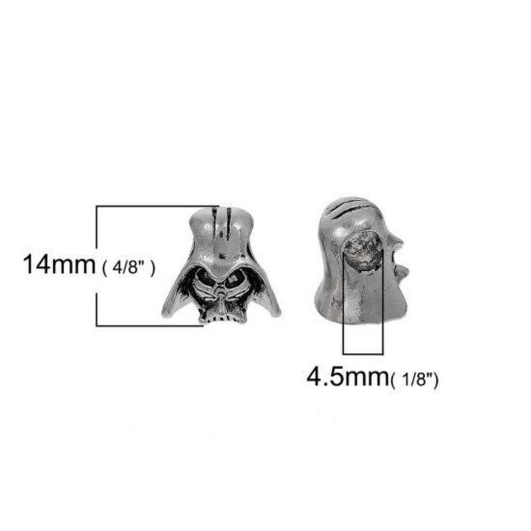 Buckets of Beads Star Wars Darth Vader Charm Bead