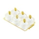 thumbnail image 4 of Bandeja para frutos secos con tapa, bandeja para servir frutos secos y dulces, decoración para bodas, multifuncional. cuadrícula blanca 6, 4 of 8