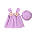 thumbnail image 1 of Robe Petite Fille Robe d'Été Robe d'Anniversaire pour Filles Robe Soleil Robe de Princesse Vêtements pour Nouveau-Né Fille 4-5 Ans, 1 of 4