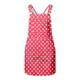 thumbnail image 3 of Bobifish Toddler Girls Suspender Dress Polka Dot Print Sleeveless Pocket Casual Dresss Everyday Loose Fit Children Girls Dresss, 3 of 7