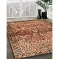 thumbnail image 2 of Ahgly Company Indoor Rectangle Traditional Mahogany Brown Persian Area Rugs, 8' x 10', 2 of 6