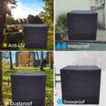 thumbnail image 3 of IBC Tote Cover Waterproof, Easy Installation, Notch For Lid Sheet Allows Full Use Without Removal, Heavy Duty Nano Materials, Water Conservation, Durable And Rain Resistant, Anti-Uv, Tear Resistant, 3 of 5
