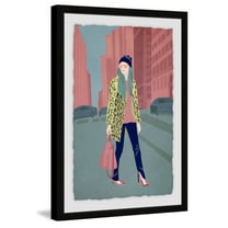 Too Cool For Fashion Framed Painting Art Print, 20.00" x 1.50"