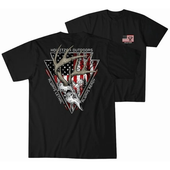 Howitzer Style Men's T-Shirt Outdoors Military Grunt MFG