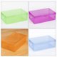 thumbnail image 2 of ColoMX Cajas de almacenamiento de zapatos 7pcs cajas de plástico plegables apilables recipientes de zapatos para zapatos para el hogar, 2 of 8