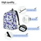 thumbnail image 3 of Balery Butterflies Mochila Clásica Impresa Básica para Viaje, Mochila Escolar Resistente al Agua, Mochila de Lona con Correas Ajustables-Small, 3 of 5