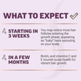 thumbnail image 5 of Hair Growth Nutrition Gels 60 Count, 5 of 5