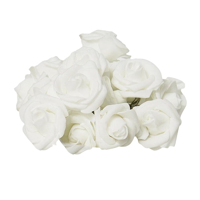 Guirnalda de 40 Luces de LED de Rosas Blancas Decoración Románticas para San Valentín Nad Sunnimix Decoración de luces de cadena LED