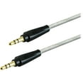 thumbnail image 1 of GE 3.5mm Auxiliary Audio Cable, 3ft, Pro Series, 46259, 1 of 4