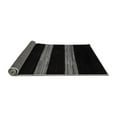thumbnail image 2 of Ahgly Company Indoor Square Abstract Gray Modern Area Rugs, 4' Square, 2 of 4