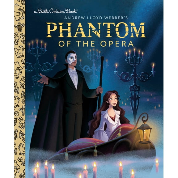 Little Golden Book Phantom of the Opera Little Golden Book, (Hardcover)