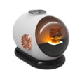 thumbnail image 2 of Humidificador portátil mini, 280 ml, 5 V CC/1,0 A, con apagado automático, atomización, para oficina, dormitorio, color blanco, recarga de 1200 mAh., 2 of 14
