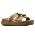 thumbnail image 3 of Sandalias para Mujer Zmexico 442 beige 23, 3 of 4
