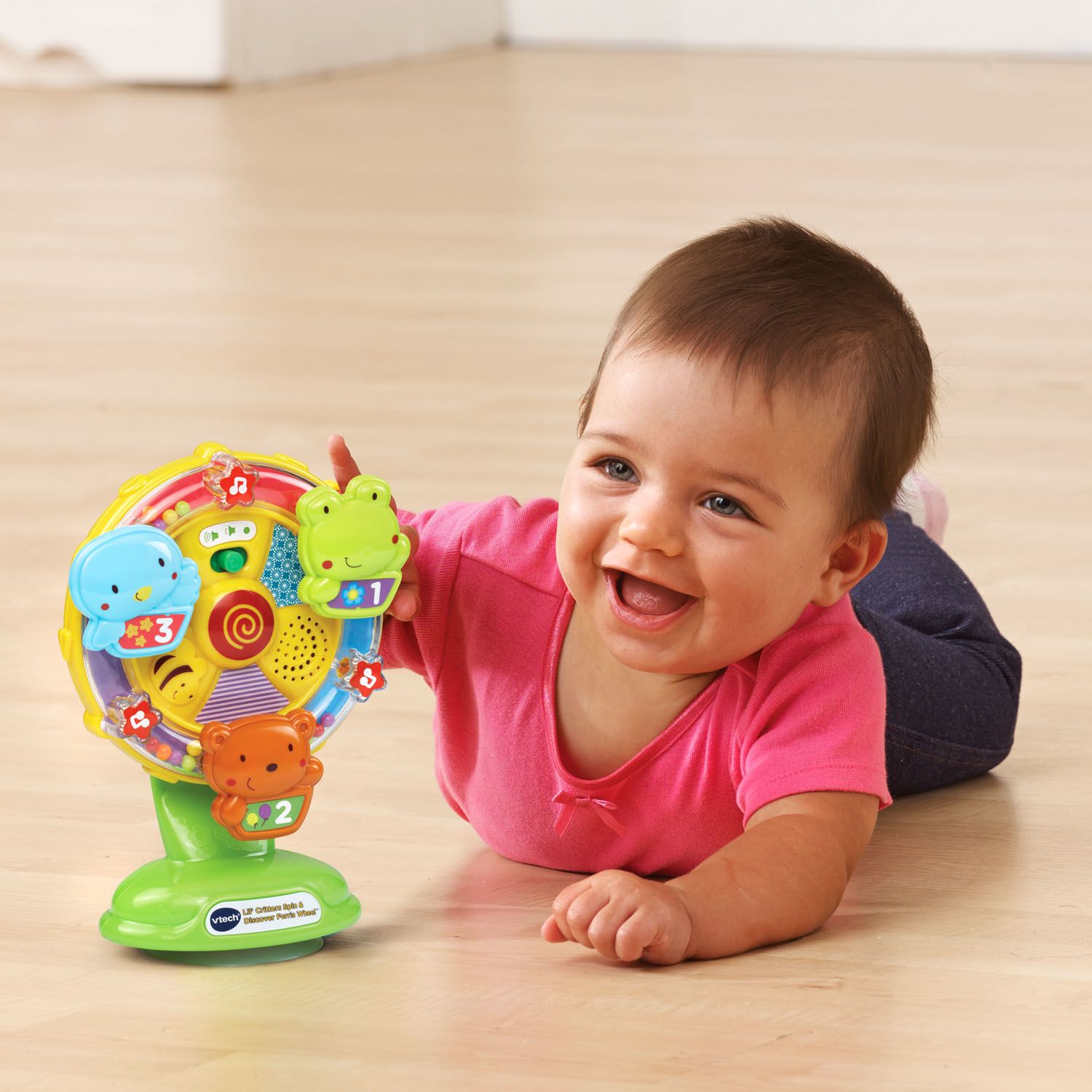 VTech Lil' Critters Spin and Discover Ferris Wheel, Toddler Learning Toy - image 5 of 13
