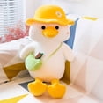 thumbnail image 3 of Muñeco de Pato Amarillo Juguetes de Peluche Creativos Mochila Escolar Patos Regalo de Cumpleaños para Niños Almohada de anime Abrazos, 3 of 3