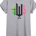 thumbnail image 3 of Wicked - Elphaba And Glinda Side Profiles - Women's Oversized Graphic T-Shirt, 3 of 5