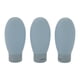 thumbnail image 1 of Conjunto de Contenedores de Viaje de 3 Piezas Unique Bargains Botellas de Viaje Portátiles Azules, 1 of 6
