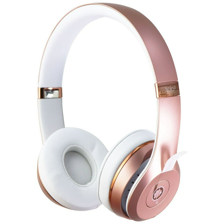 Beats by Dre Solo3 Wireless On-Ear Headphones - Gold (Used) - Walmart.com