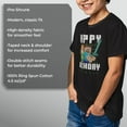 thumbnail image 6 of Boy's Minecraft Happy Birthday Steve and Alex Graphic Tee Black Small, 6 of 10