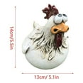 thumbnail image 3 of Escultura de resina duradera Billuyoard pollo para decoración de jardín, 3 of 6
