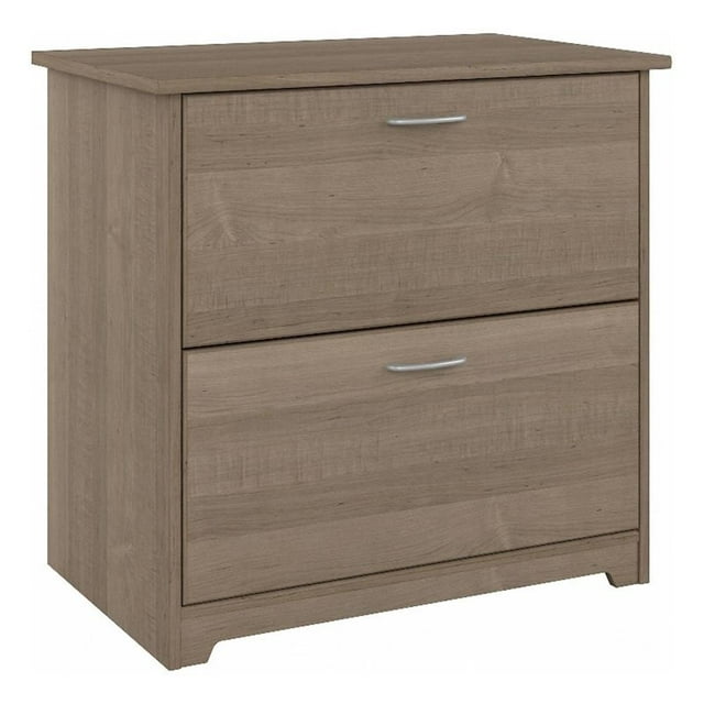 Pemberly Row 2 Drawer Lateral File Cabinet in Ash Gray - Engineered Wood
