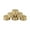 Gold 28MM, variant on Aislor Round Water Bottles Aluminum Caps, Reusable Refillable Beverage Containers Lids for Liquid Gold 28MM One Size
