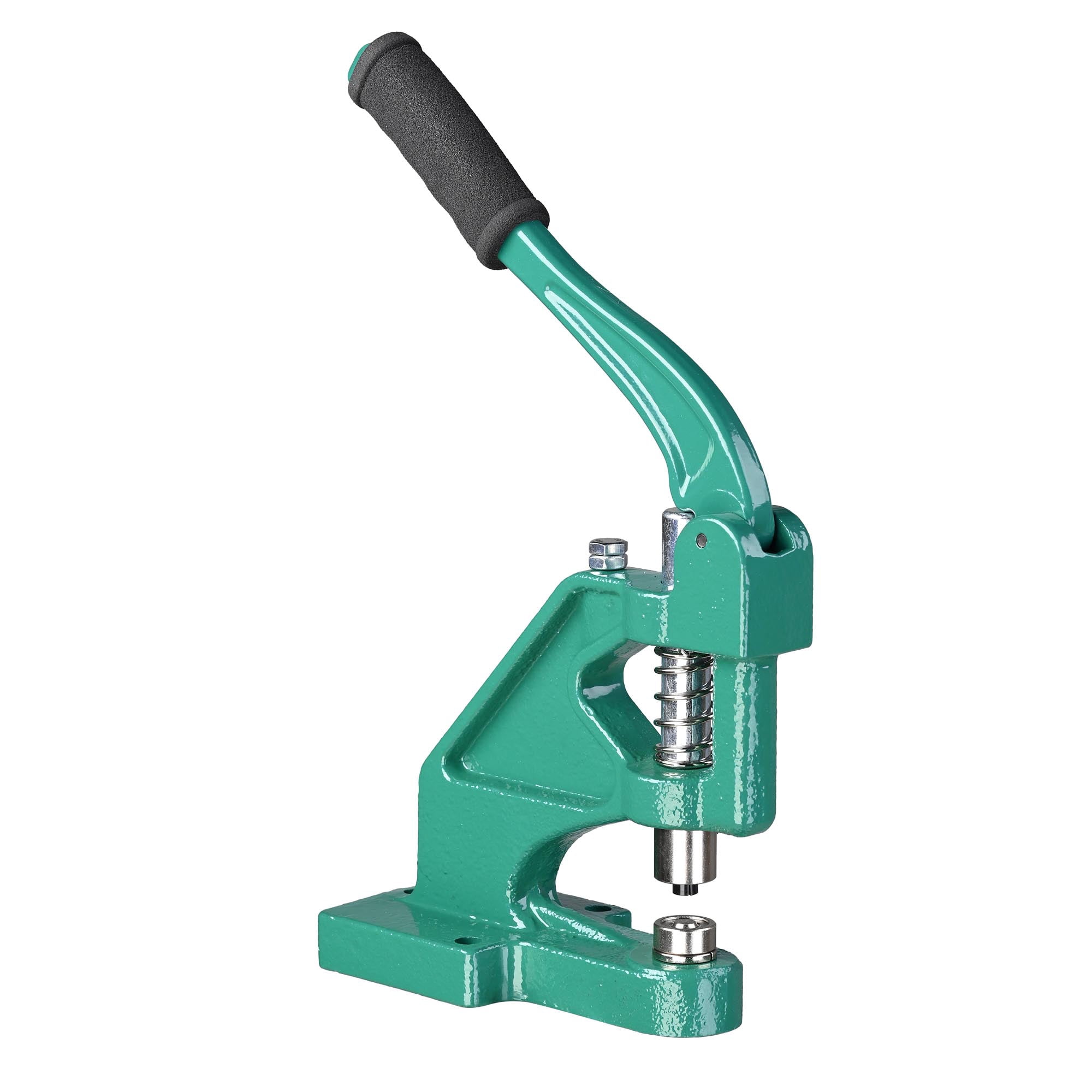Yescom 1/4" 3/8" 1/2" Grommet Tool Kit #0 #2 #4 3-die Grommet Press Machine with 900 sets of Grommets and Washers for Fabric Canvas Tarps