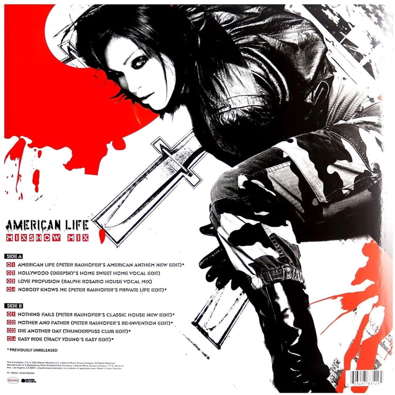 madonna american life mixshow mix レコード Madonna - American Life Mixshow Mix (In Memory of Peter Rauhofer