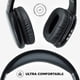 thumbnail image 3 of Auriculares inalámbricos iJoy Ultra con micrófono - Recargables, Bluetooth, con 10Hr de reproducción, ranura SD, cable de respaldo - Diadema inalámbrica y acolchada con micrófono (Negro), 3 of 3