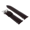 thumbnail image 2 of 24MM LEATHER BAND WATCH STRAP DEPLOYMENT CLASP FOR BREITLING AVENGER BROWN WS, 2 of 2