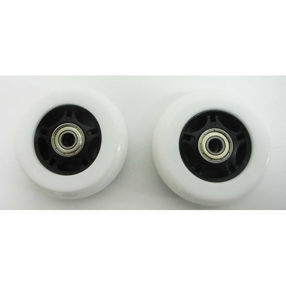 Razor Crazy Cart (76mm x 30mm) Rear Wheels V5&V6 and others Black (Set of 2)