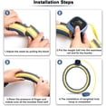 thumbnail image 5 of Weighted Smart Hoop Exercise Massage 2 in 1 Non-Falling Weighted Fitness Hoop with 16 Detachable Knots Size Adjustable Track 360°Auto-Spinning, 5 of 5