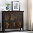 thumbnail image 3 of Leick Home Curio Cabinet in Chocolate Oak, 3 of 17
