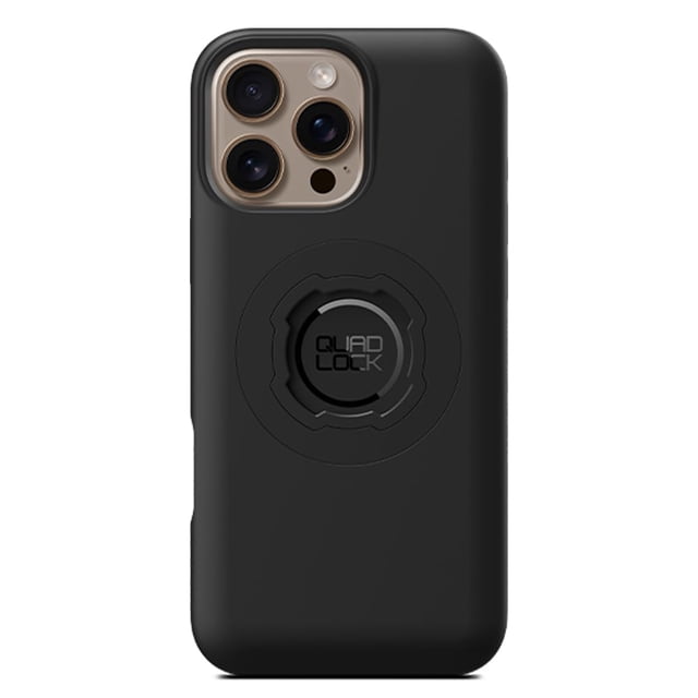 Funda de teléfono Quad Lock MAG para iPhone 16 Pro Max negra