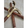 thumbnail image 2 of Antique Cane Joker Head Handle Walking Stick Wooden Walking Stick Grandmother, Grandfather, Birthday, Valentine Gift, 2 of 8