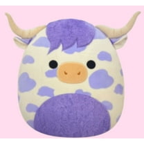 Squishmallows 16 Conway the Purple Spotted Highland Cow Plush Toy