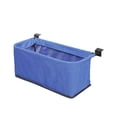 thumbnail image 1 of Bolsa trasera Zulema para carrito de vagones Bolsillo trasero de tela Oxford azul, 1 of 6