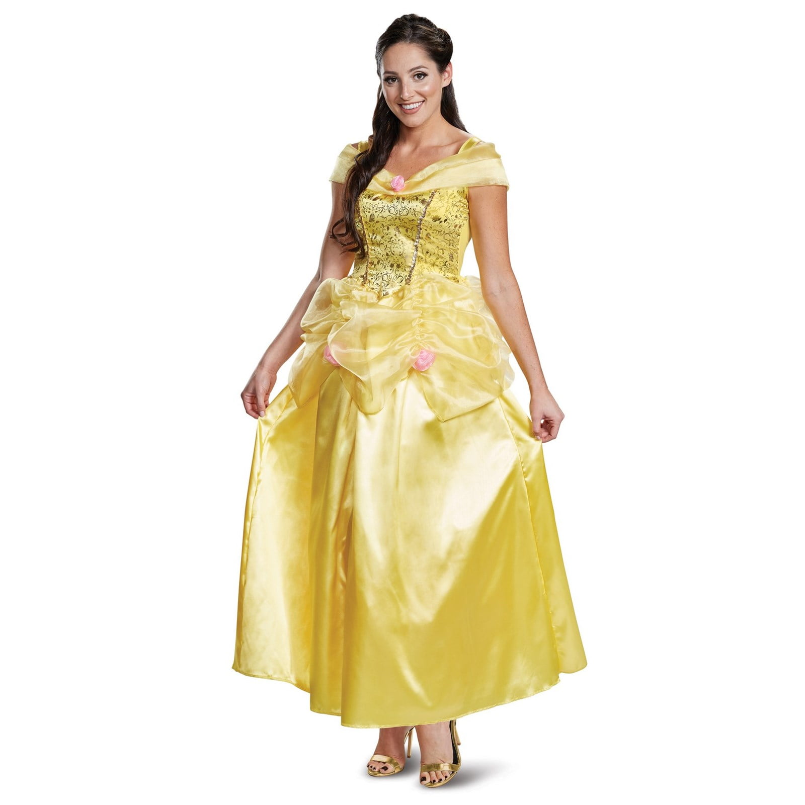 Señoras Princesa Disney Dormir Belleza Deluxe Fancy Dress Costume Adulto Libro WK 