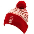 thumbnail image 1 of Nottingham Forest FC Knitted Turn Up Bobble Hat, 1 of 3