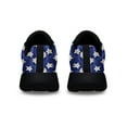 thumbnail image 4 of Happy 4th of July Patriotic Gnomes Truck Shoes Sneakers Black Size 10, 4 of 7