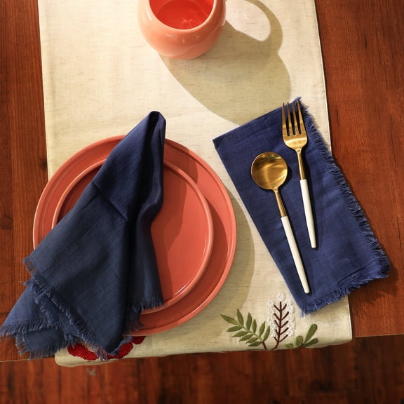 Expobazaar Dinner Napkins | Premium Cotton Tablecloth Set of 4 | 20x20"