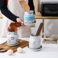 thumbnail image 6 of Dowbom Utensil Holder for Kitchen Counter Cooking Utensil Crocks, Kitchen Tool Organizer Ceramic, 6 of 8