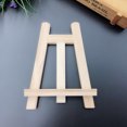 thumbnail image 2 of Wooden Easel Stand Display Holder Triange Photo Frame Calendar Shelf Home Decor, 2 of 7