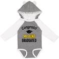 thumbnail image 3 of Inktastic Congrats My Aunt Graduated with Cap Boys or Girls Long Sleeve Baby Bodysuit, 3 of 5